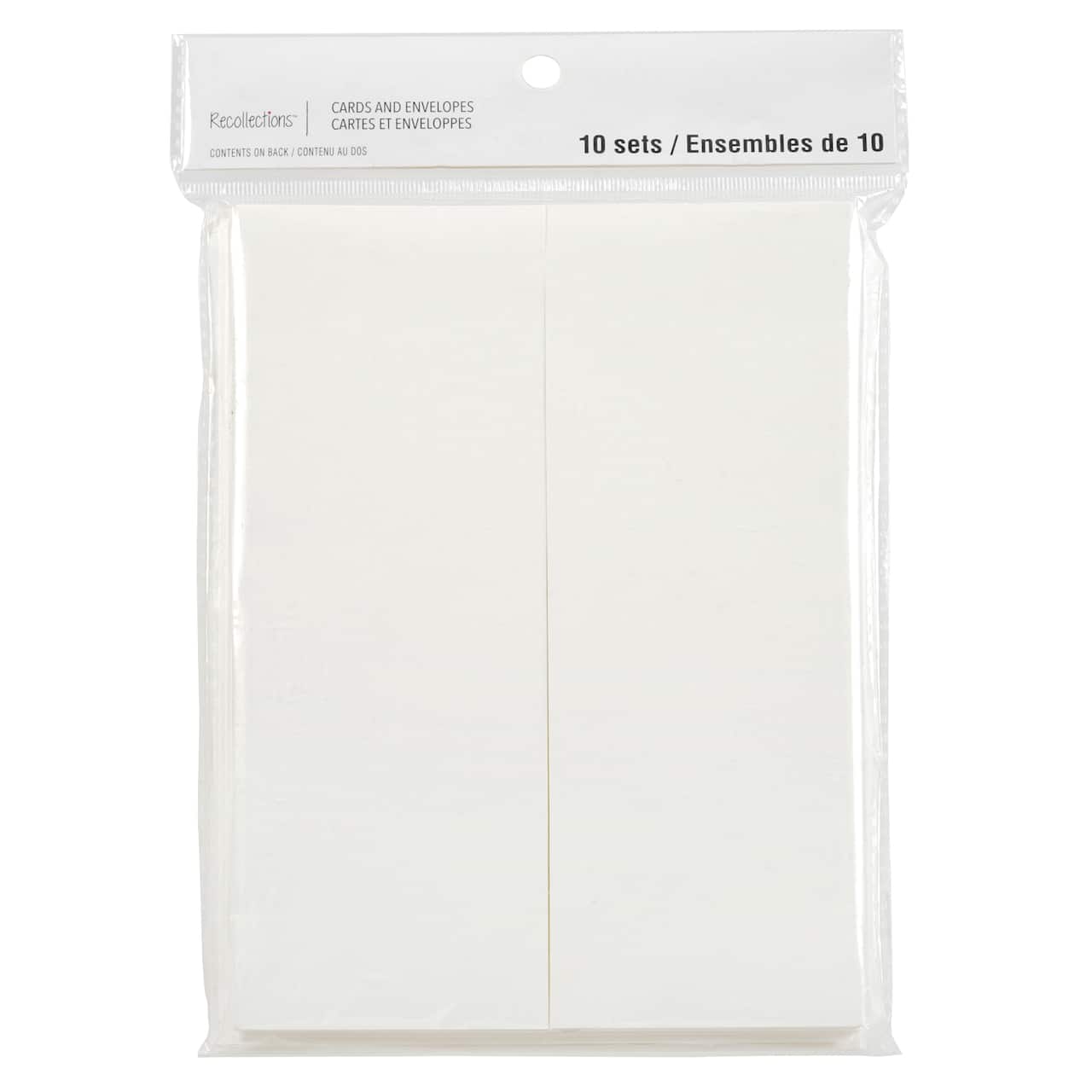 Ivory Gatefold Cards & Envelopes by Recollections™, 5" x 7"